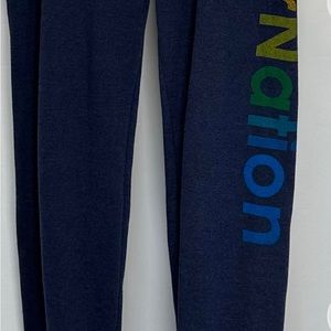 Navy Aviator Nation sweatpants M